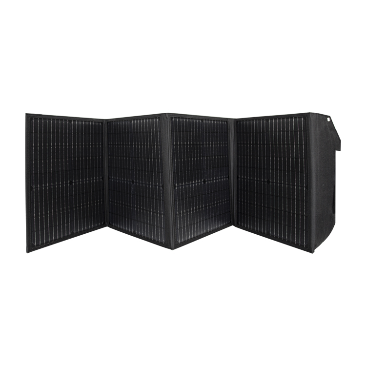 100W Foldable Solar Panel High Efficiency Monocrystalline PV Module for Outdoor Camping RV Marine Use