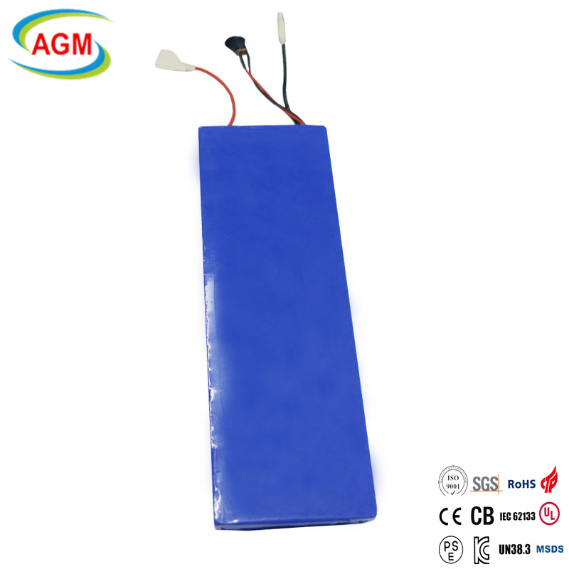 Electric Scooter ICR 18650 10S2P 36V 4.8Ah Lithium Battery Pack High Capacity Long Life Cycle for E-Scooters and E-Bikes AGM Energy