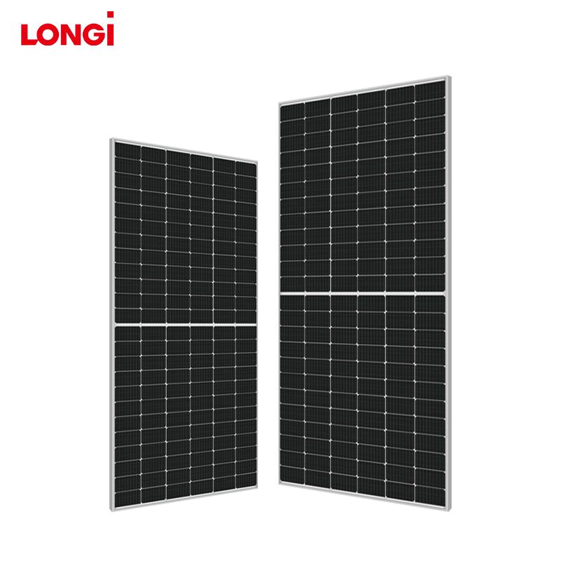 Solar Panels 540W 545W 550W Mono Crystalline 144 Cells High Efficiency for Residential and Commercial Use Longi