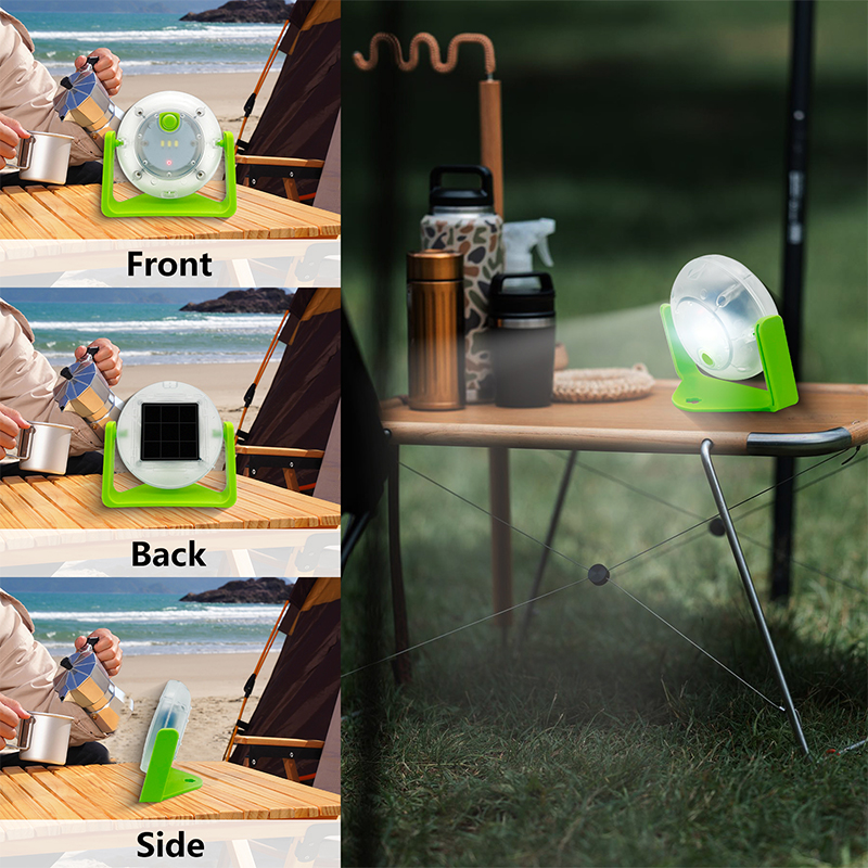 Solar Reading Light LED, USB Charging, Portable Solar-Powered Lamp for Camping, Emergency & Outdoor Use