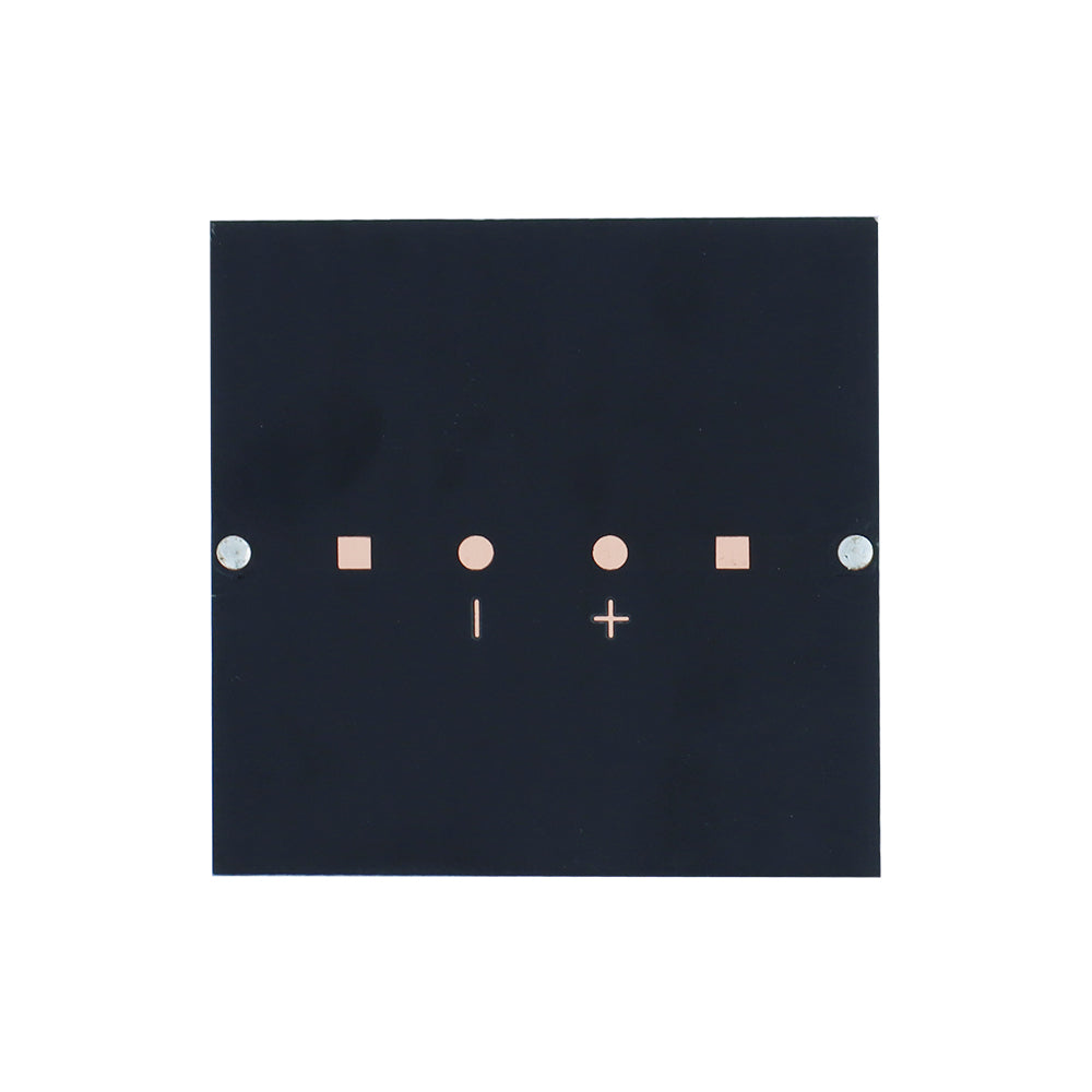 Keruft_Mono Epoxy Resin Solar Panel 3V 50mA 60 x 60 x 3mm Mini Lightweight High-Efficiency for DIY Educational Models Keruft