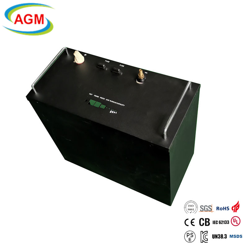 RS-485 Metal Enclosure 5G Communication Base Station 80Ah/100Ah/150Ah/200Ah Rechargeable Lithium Batteries LiFePO4 48V High Cycle Life Backup Power Supply for Telecom and Remote Stations AGM