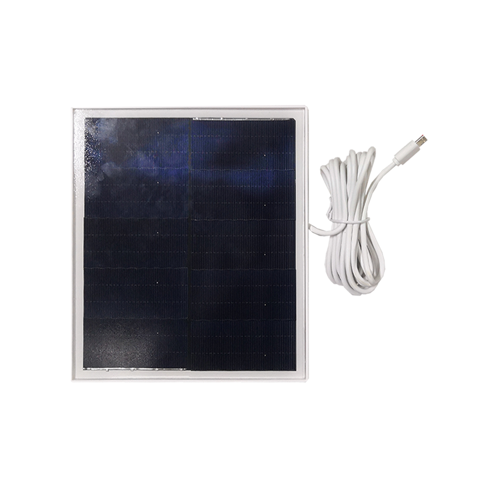 Solar-Powered Security Camera 3W 6V IP65 Waterproof Outdoor Surveillance for RVs Boats Tiny Homes