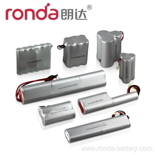 Emergency Light IFR18650 6.4V 3Ah 19.2Wh LiFePO4 Battery High-Capacity Long-Life Emergency Lighting Backup Power Ronda