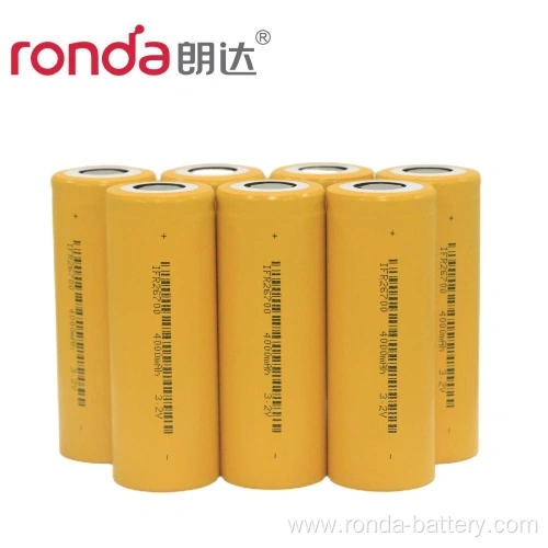 IFR26700-4000mAh 3.2V Cylindrical LiFePO4 Battery High-Capacity Long-Life for Solar Storage & UPS Systems