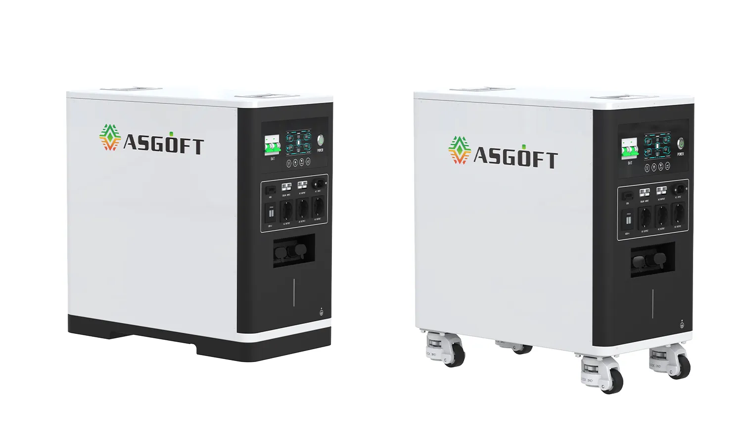 ASGOFT Portable Energy Storage LiFePO4 6600Wh 6200W Inverter Off-Grid Home & Commercial Power Backup