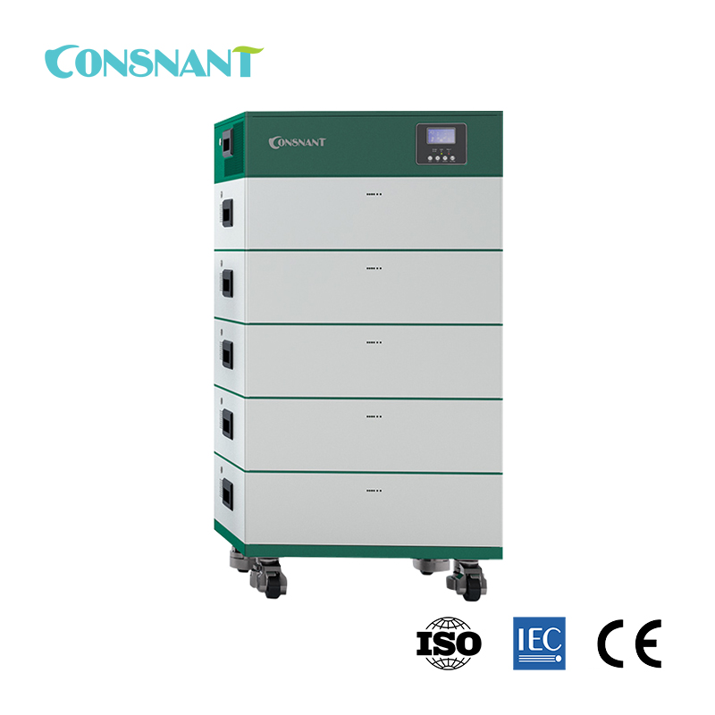 Home Energy Storage System 10/15/20/25kWh 51.2V SmartCube for Household and Office Use