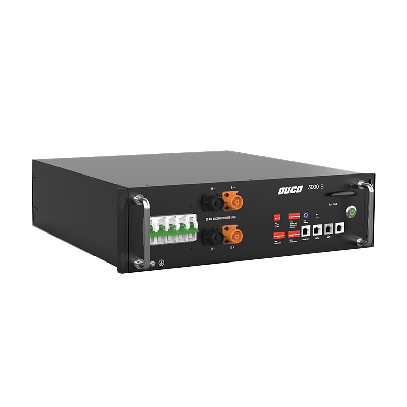 5.12kWh LV LiFePO4 Battery 51.2V 5120Wh Long Cycle Life Off-Grid Solar Storage OUCO