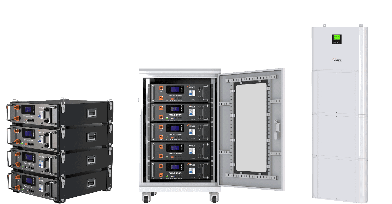SPC FORZA-S(Stackable)- 5Kwh 10Kwh 15Kwh 20Kwh LiFePo4 Stackable Solid State Battery High-Capacity Energy Storage for Home Solar Systems