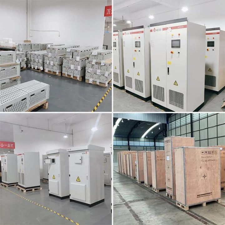 ATESS HPS 30KW Hybrid Inverter 480-800V MPPT Input 190-240VAC Output for Home and Commercial Energy Storage Systems
