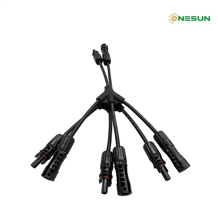 Y Type Branch PV Connector 1500V IP68 Waterproof Multi-Point Connection for Solar Systems ONESUN