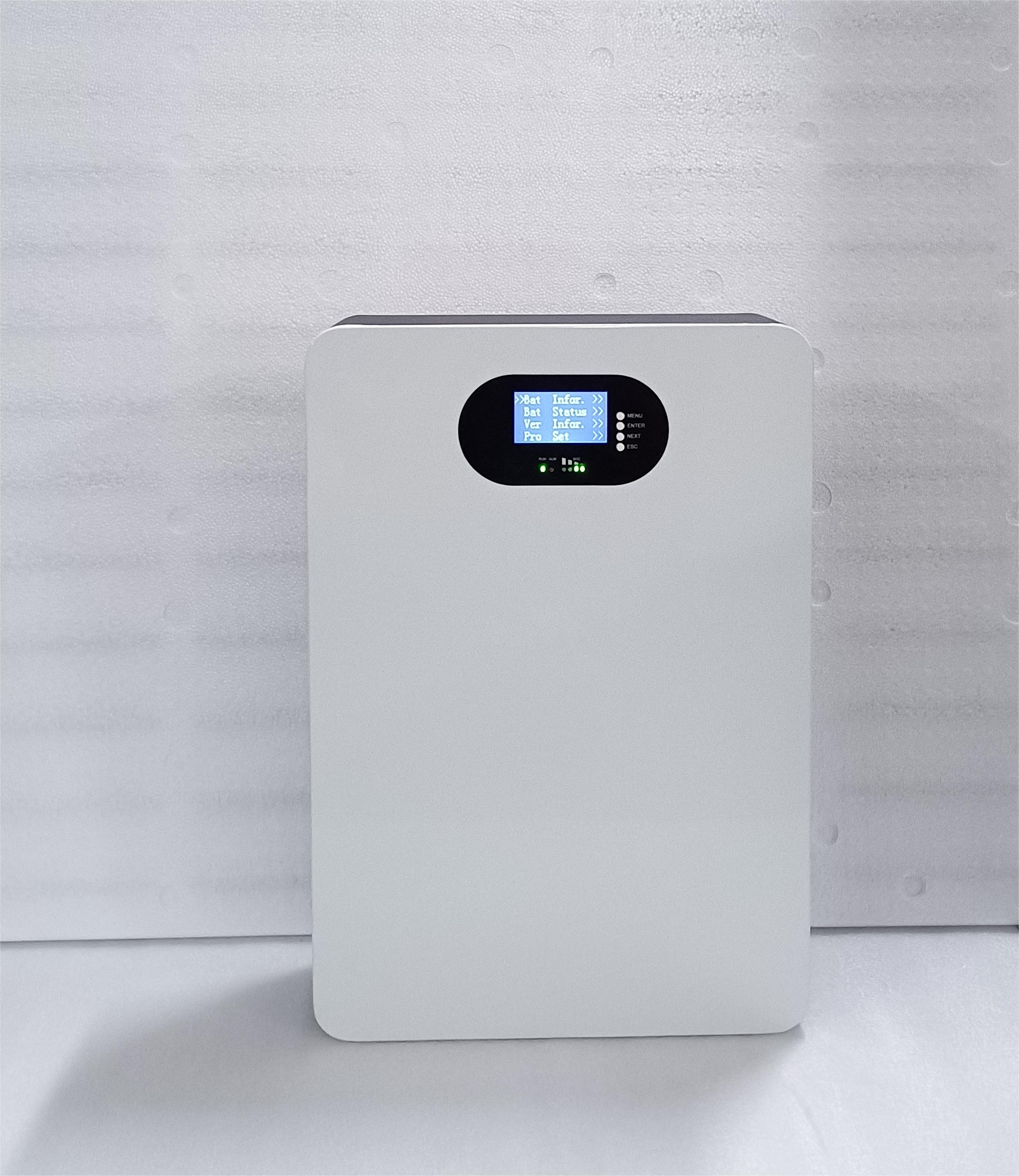 A3 Powerwall LFP Battery 2.56KWh-10.24KWh RS485/CAN Communication Home Energy Storage System