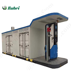 Skid Mounted H2 Refueling Station 35MPa Hydrogen Trailer or Electrolyzer Powered for Hydrogen Forklift and Sightseeing Car