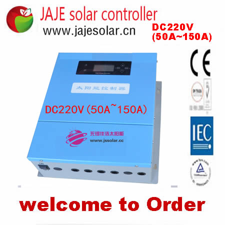 DC220V(50A-150A) Solar Controller PWM Charge Control for Off-Grid PV Systems JAJE