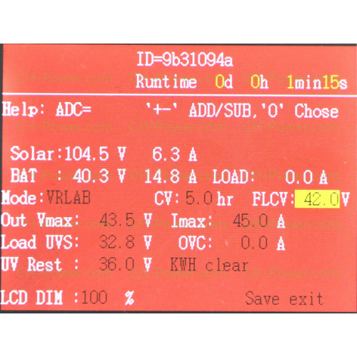 MPPT Charge Controller 55A 48V/60V/72V/96V Max Input 24A Real MPPT Technology for Solar PV Systems