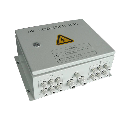 Solar PV Combiner Box 6inputs 600V-1KVdc IP65 Waterproof Surge Protection for Outdoor Solar Arrays CH-Power