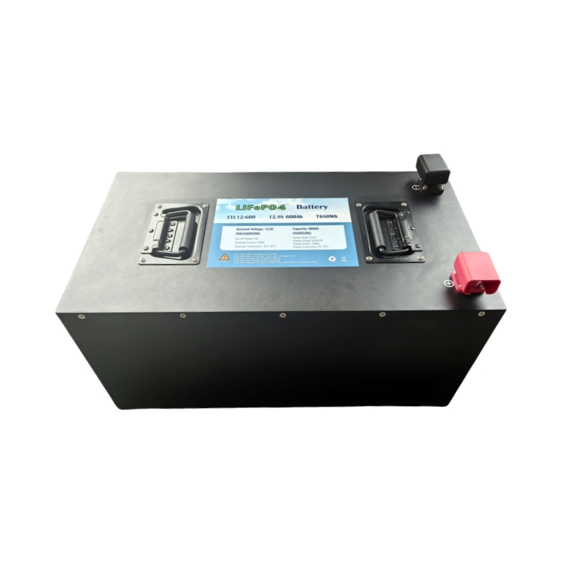 NPFC12-600 12V 600Ah LiFePO4 Battery Pack High-Capacity Smart BMS for Solar Storage RV Marine Applications