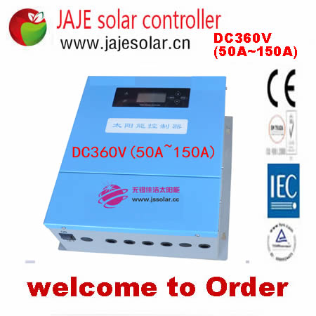 DC360V(50A-150A) solar controller PWM Charge Controller for Off-grid Solar Systems JAJE