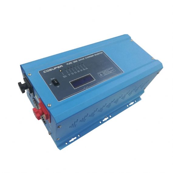 3000W Pure Sine Wave Inverter Charger 12V/24V/48V High Efficiency for Solar Systems and Off-Grid Power Supply