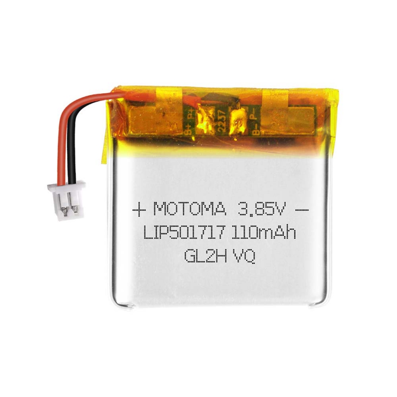 3.85V Fast Charging LiPo Battery 110mAh High Energy Density for Wearables and IoT Devices
