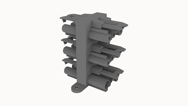 DGBSC-DB01H3-03P Feed Through Terminal Blocks 16A Screw Connection for Energy Storage Systems Degson