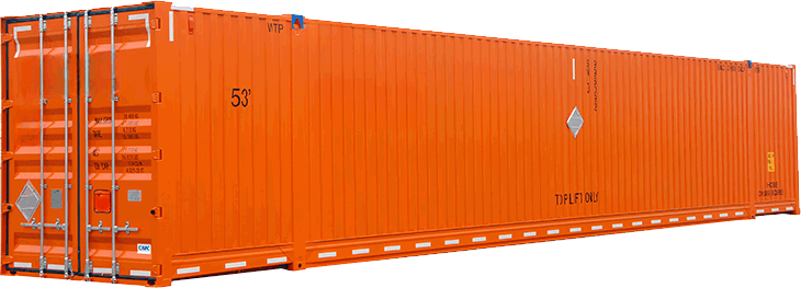 North America Domestic Container AAR Compliant Rail-Road Intermodal Double Stacking Transport