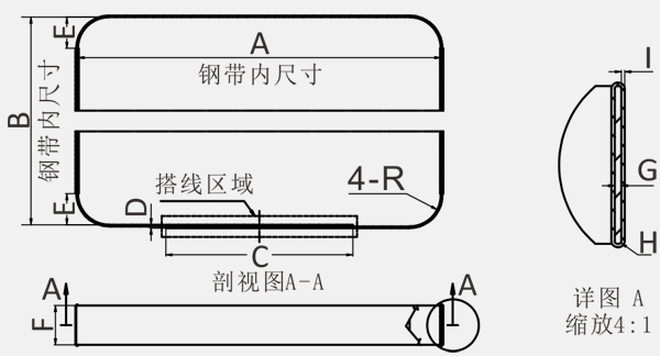 Battery Strap SUS301 0.8mm Thickness 25mm Width for Battery Module Fixation in Energy Storage Systems