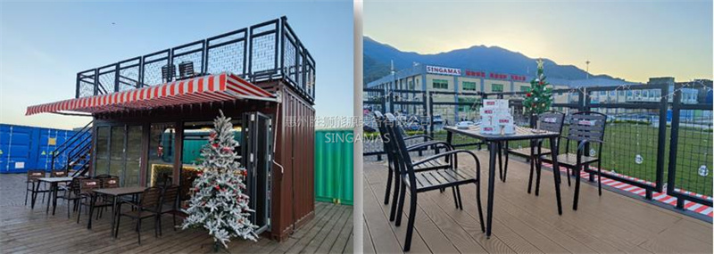 Café Container Modular Coffee Shop Unit Portable Café Solution for Commercial Pop-up Stores and Outdoor Events