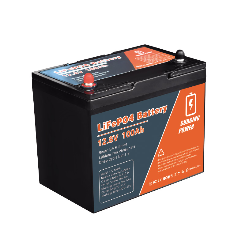 QL-12100A Lithium Iron Phosphate Battery 1280Wh 12.8V for Solar Energy Storage and Off-Grid Systems