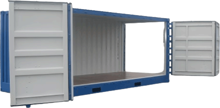 Special Access Dry Cargo Container Side-Opening Design for Oversized Cargo Transport Customizable Dimensions and Interior