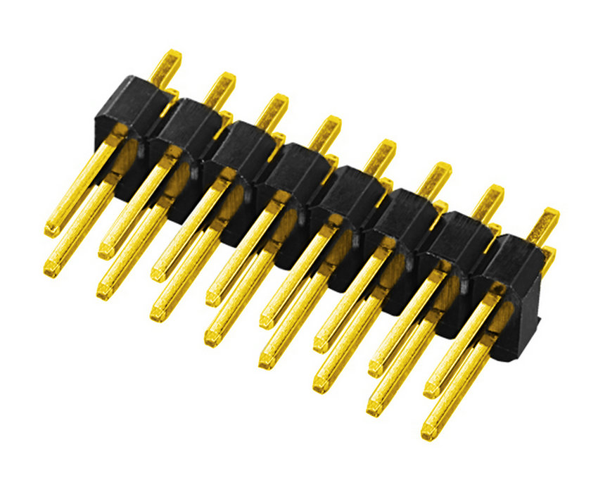 PH2.54mm Pin Header Dual Row Straight Type Board to Board Connector for Energy Storage & Battery Systems
