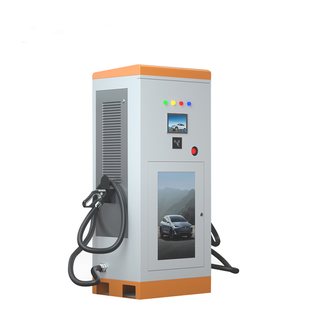 NEV-DC 90kw Double gun DC charging pile 90KW 200V-750V Floor-standing for Public Charging Stations