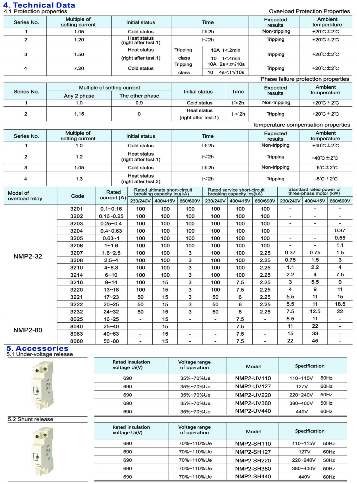 NPM2-ME32 Motor Protection Circuit Breaker 0.1A-32A Overload Short Circuit Protection for 3-Phase Motors Anxele