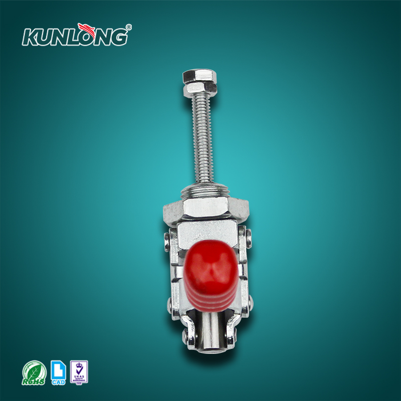 SK3-021H-10 Industrial Vertical Adjustable Toggle Clamp with Blue Zinc Plated Finish for Equipment Fixtures KUNLONG