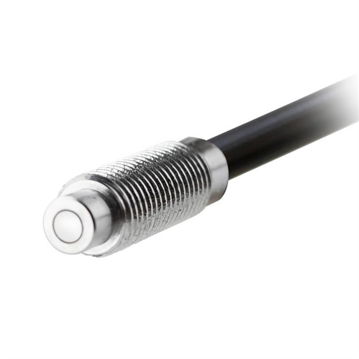 M6 Digital Optical Fiber Sensor 700mm Detection Distance POF Cable 1M Length for Battery & Energy Storage System Monitoring