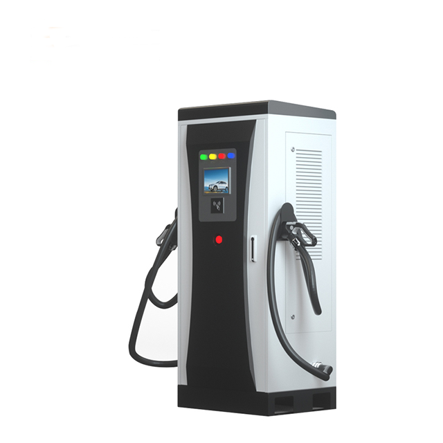 NEV-DC 90kw Double gun DC charging pile 90KW 200V-750V Floor-standing for Public Charging Stations