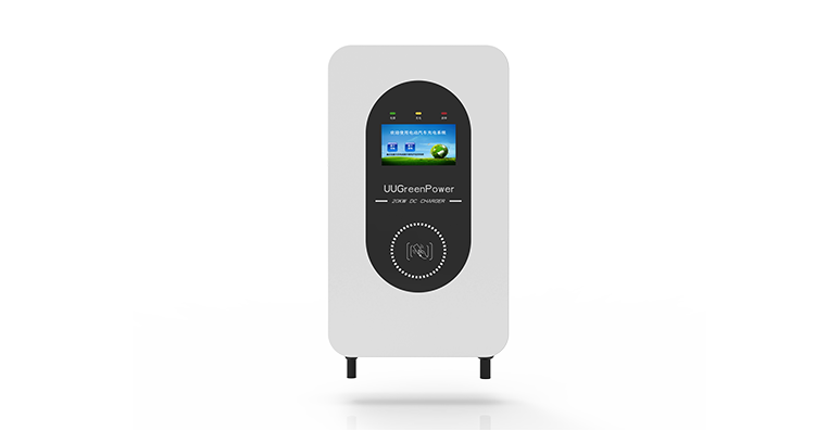 URC100022-T 22kW DC Wallbox Charger with IP65 Protection and Wide Voltage Range 300-1000V for EV Charging Stations