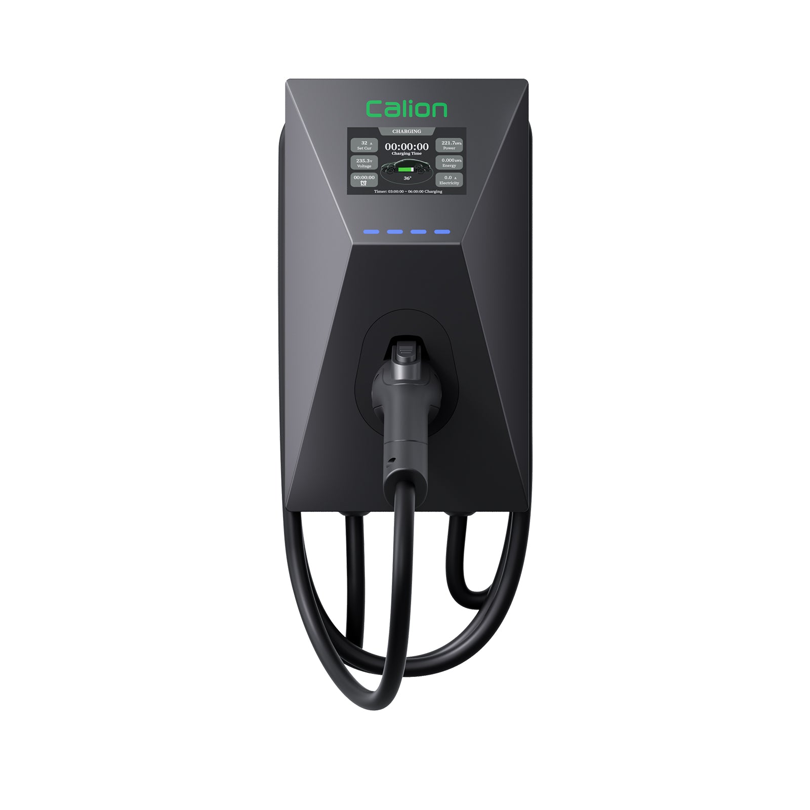 EVSE Level 2 Smart AC EV Charger Wall-Mounted & Floor-Standing 7.5kW-22kW for Residential and Commercial Use