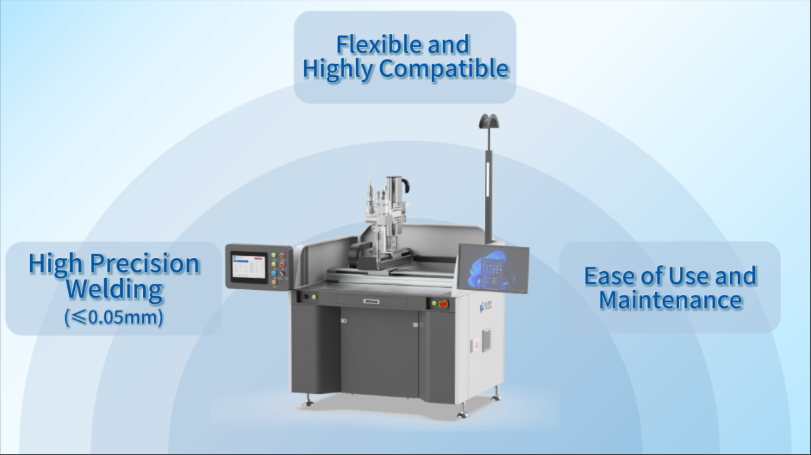 Polar Coordinate 3-Axis Precision Laser Welding Machine High Flexibility & Precision Welding for Small Parts in New Energy and Automotive YIFI LASER