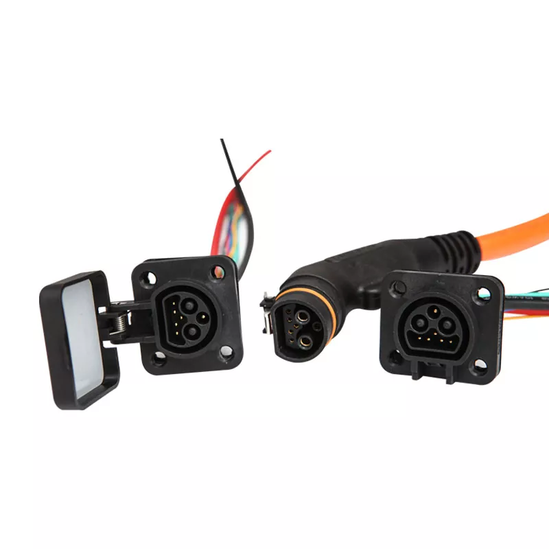 E-Bike Charging Connector 50A Current -45°C~105°C IP66/IP67 Waterproof for Electric Motorcycle Charging CRETOP