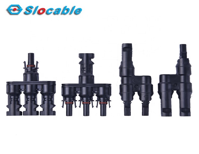 MC4 PV Branch Connectors 50A 1000V/1500V IP68 Waterproof Solar Panel to Inverter Connection
