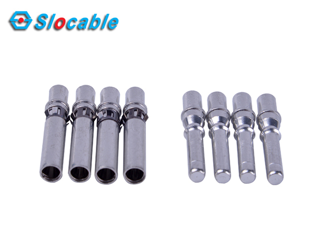 Slocable M4 Solar Connectors 50A 1000V/1500V IP68 Waterproof for PV Panels MC4 Compatible