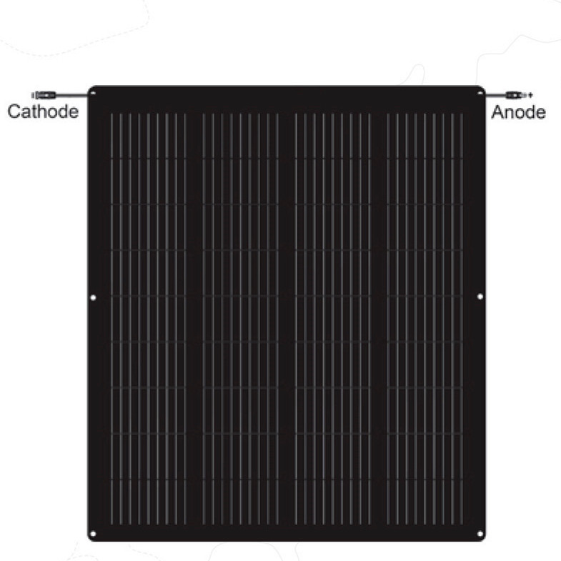 Flexible Solar Panel 80% Lighter Weight for Backpacks, Cars, Boats, Aircraft Custom Power Sizes
