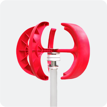 KLD-WTV Series Vertical Axis Wind Turbine 100W-20kW High Efficiency Low Noise Off-Grid Power Generation Tysen-KLD
