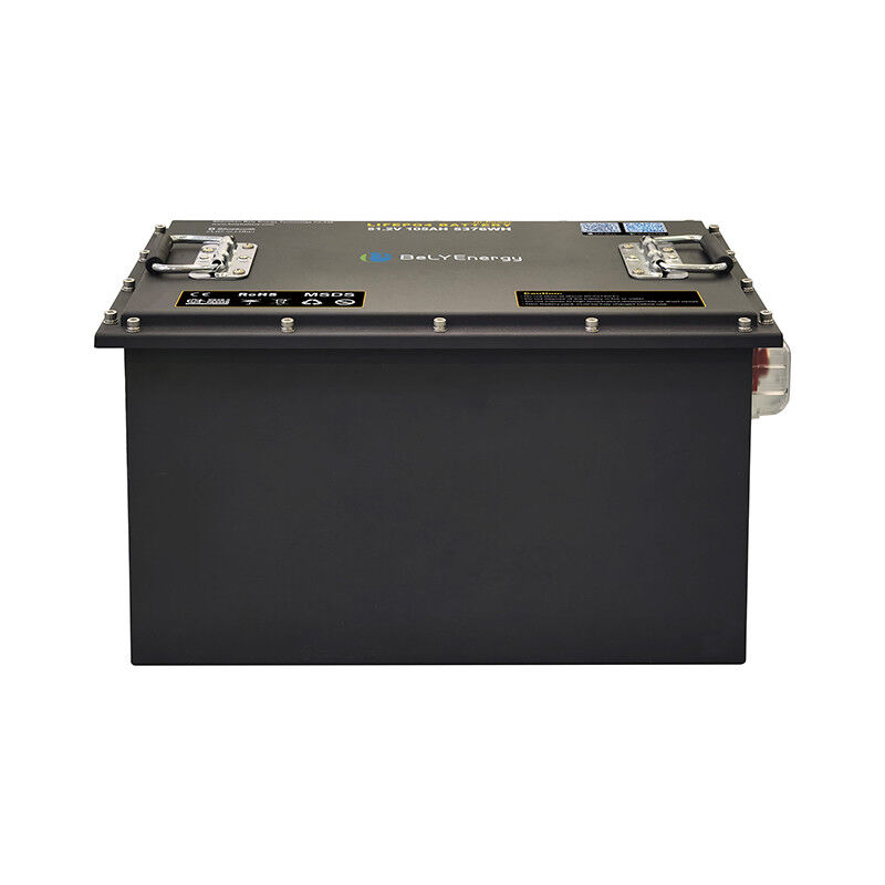 LiFePO4 Golf Cart Lithium Battery 48V105AH 5376Wh Long Cycle Life Bluetooth Self-Heating Function for Golf Carts and Electric Vehicles