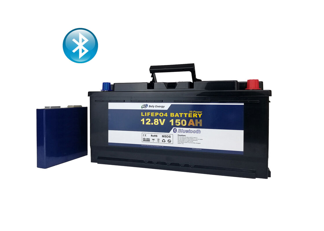150Ah Bluetooth Lithium Battery Ul 1642 12v Lithium Battery With BMS LiFePO4 Cell 150Ah/1920Wh 12.8V for Home Solar Energy Storage System