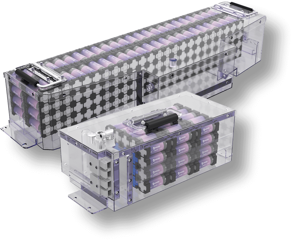 AGV Lithium Ion Smart Battery System 48V 54Ah Long Cycle Life for Warehouse Automation Haidi