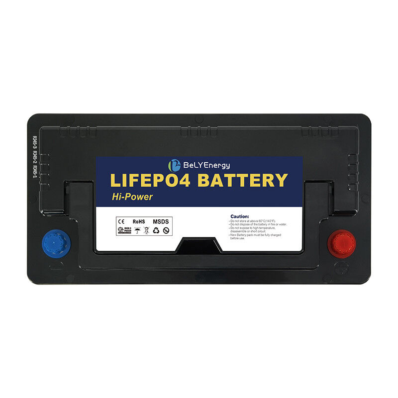 12V LiFePo4 Battery 150AH Long Lifespan IP65 Waterproof for Caravan RV Marine Solar BeLY