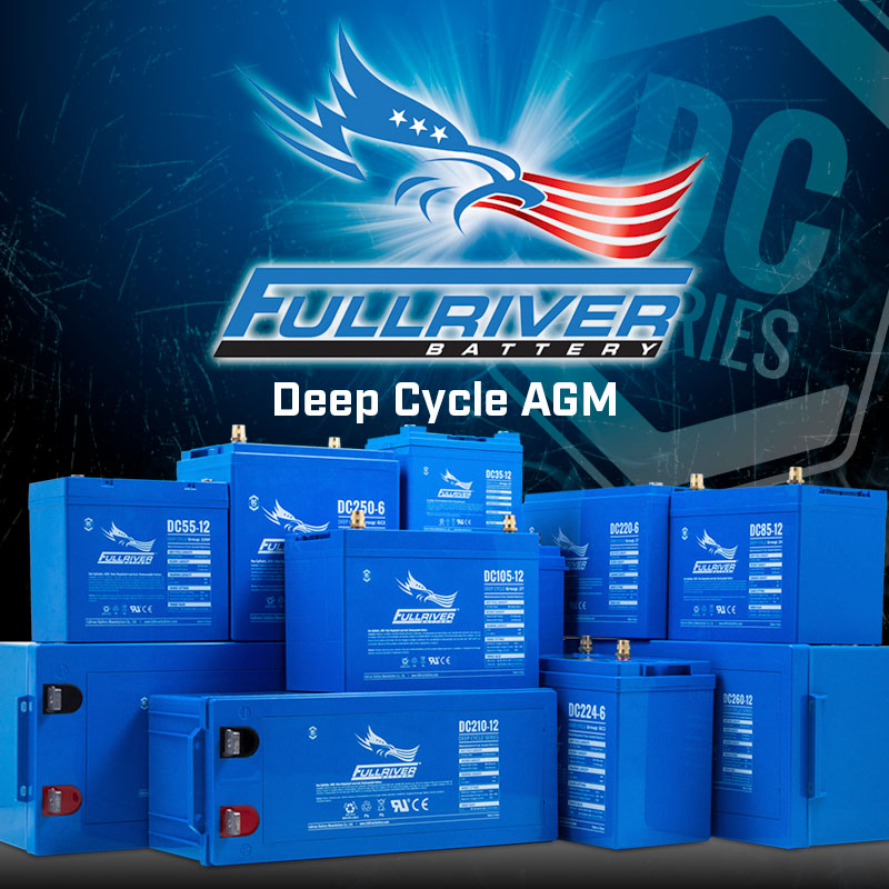 FAT Series 12V Front Terminal Valve Regulated Lead Acid Battery for Backup Power, Communications, Electric Power Systems