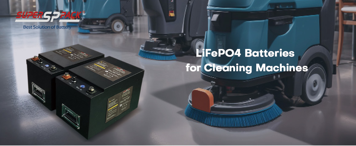 LiFePO4 Batteries for Cleaning Machines LiFePO4 Batteries for Cleaning Machines
